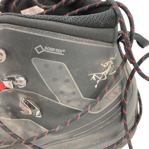 Arc’Teryx Bora 2 Mid GTX Hiking Boots Mens Size 13 Black Red Liner‎ main image 12